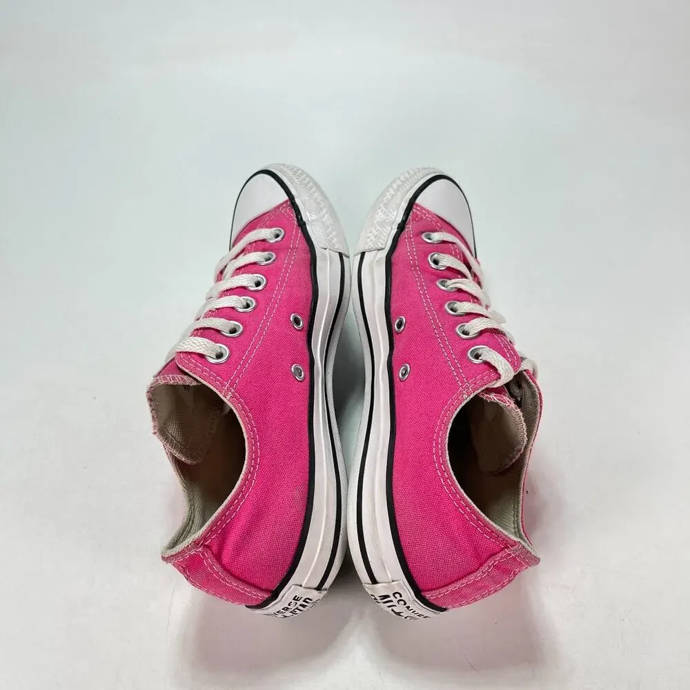 Converse Chuck Taylor All Star Pink Casual Low Top Sneakers Women's Size 7.5